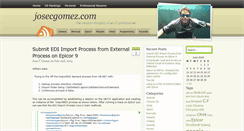 Desktop Screenshot of josecgomez.com